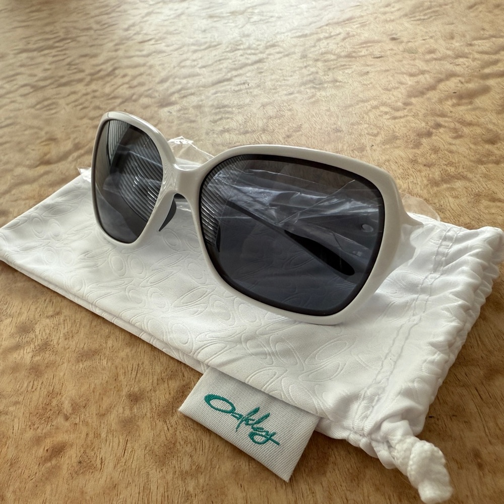 Oakley White Sunglasses